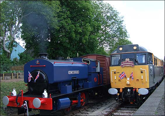 Edmundsons & the Class 31 diesel train