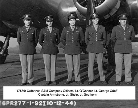 1755th Ordnance S & M Co Officers