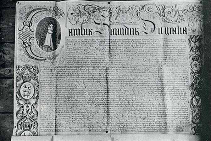 Charter of Charles II