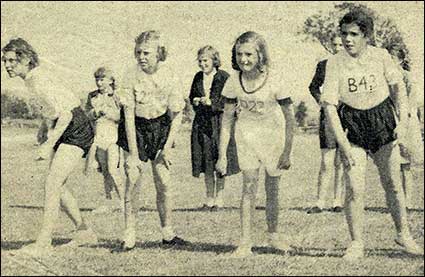 School Sports at Irthlingborough 1951