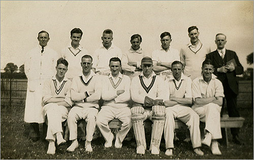 Cricket team c. 1937