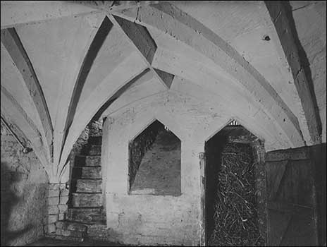 Crypt under the Bede House