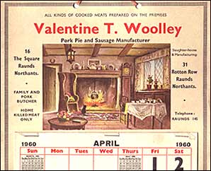 1960 calendar
