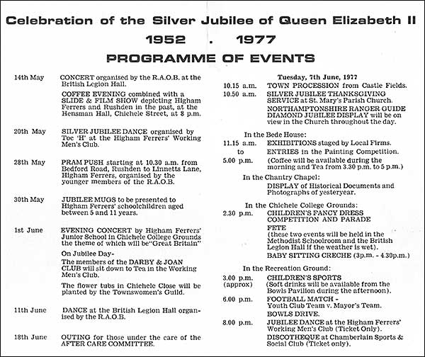 The programme