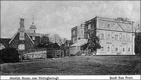 Hinwick House postcard
