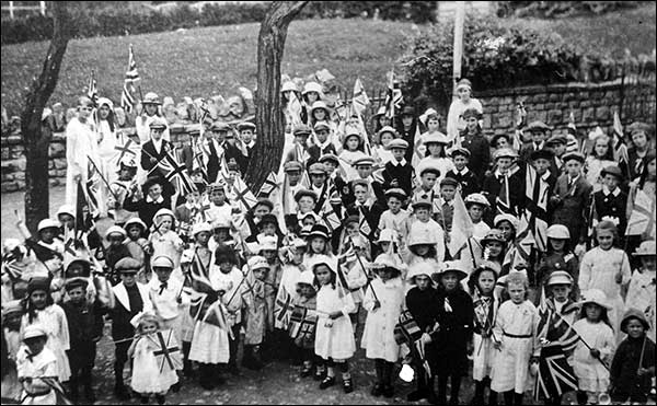 Parade at Wymington 1918