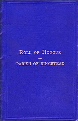 Ringstead Roll of Honour Book
