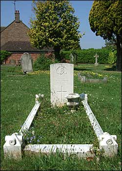 Grave at Higham Cemetery