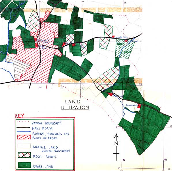 Map of land utilisation