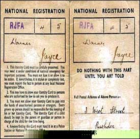 National registration Card