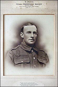 Private Fred Bailey