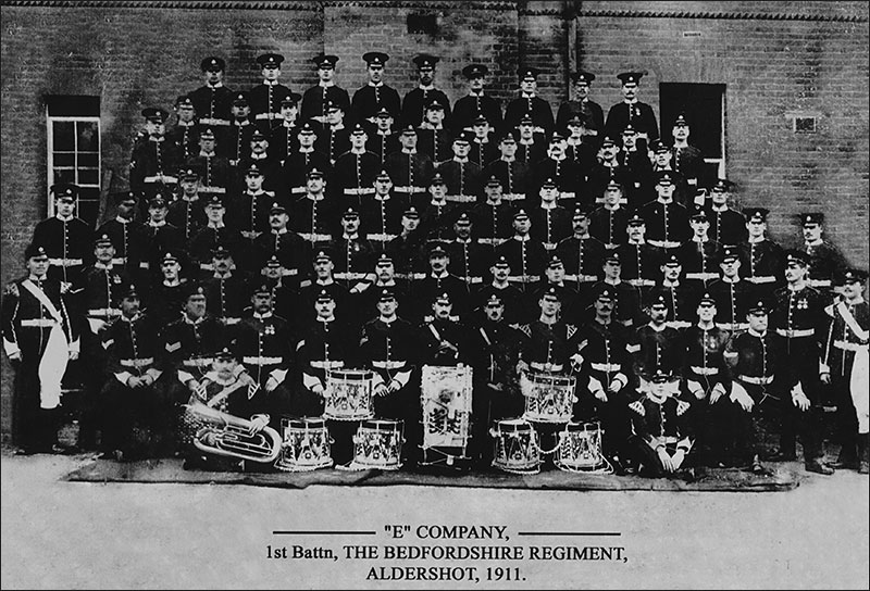 E Company Beds Regt 1911