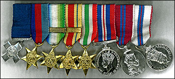 his medals