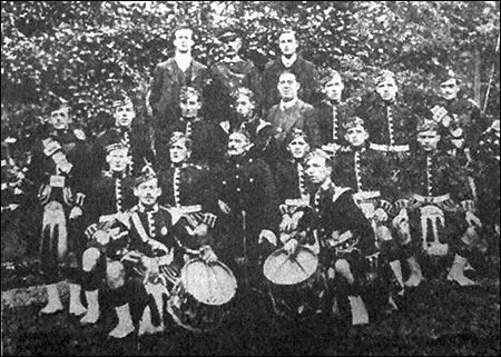The Gordon Highlanders in Rushden