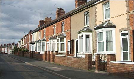 Note the jetty entrance between the four gateposts centre picture
