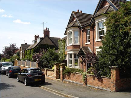 Pightles Terrace looking West
