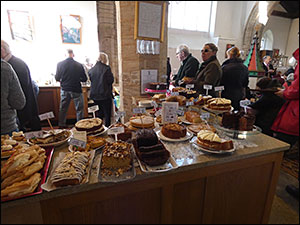 Some of the delicious cakes