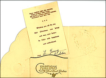 signed message inside