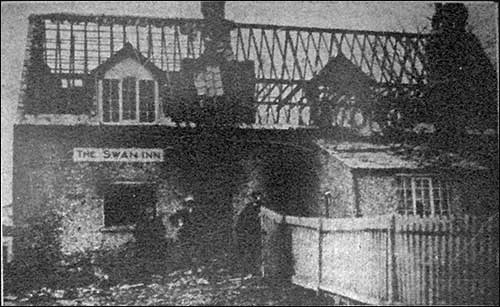 The Swan after the fire