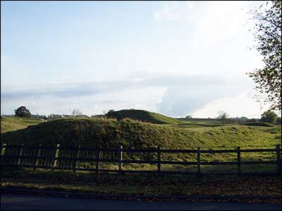The castle mound