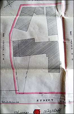 Plan enclosed with Thomas' declaration