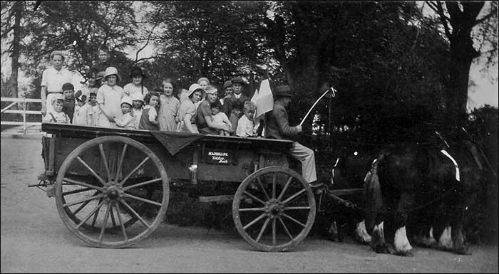 Walter Phillips' cart