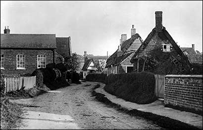 Spring Lane looking east