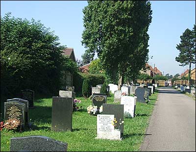 P Section looking towards the Harborough Road entrance
