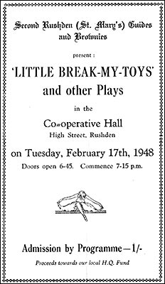 programme cover