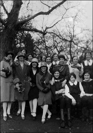 Some of the girls in 1928