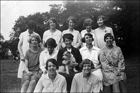 Some of the girls in 1927