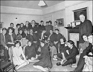 At the vicarage