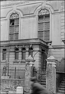 Photograph by Peter Butler of the Succoth Church taken shortly before demolition in 1969.