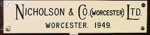 The 1949 plate