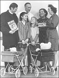 Donating the gifts
