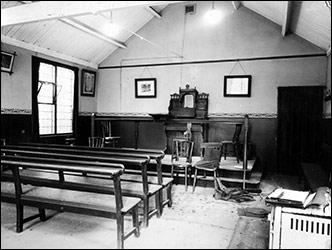 inside the church