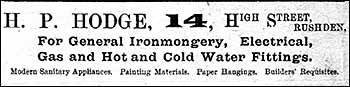1919 advert