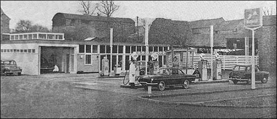 The service station
