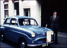 John Palmer was the first instructor