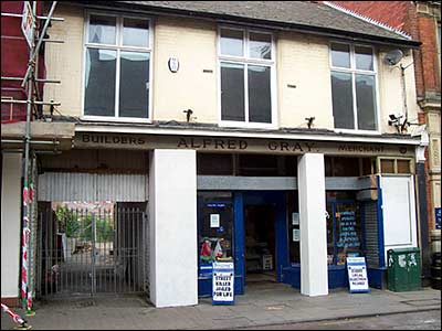 The shop during renovation 2005