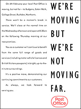 moving counter service