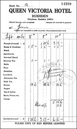 1964 invoice