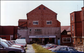 The back of the furnishing shop