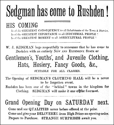 1891 opening