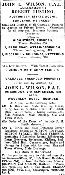 1937 adverts