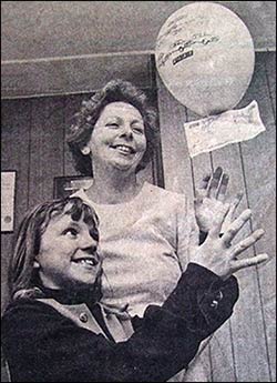 Balloon race winner