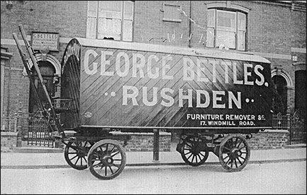 G Bettles furniture van