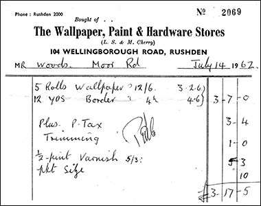 invoice 1962