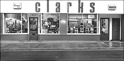 modern shop front