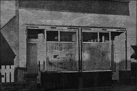 The derelict Birchall Road store